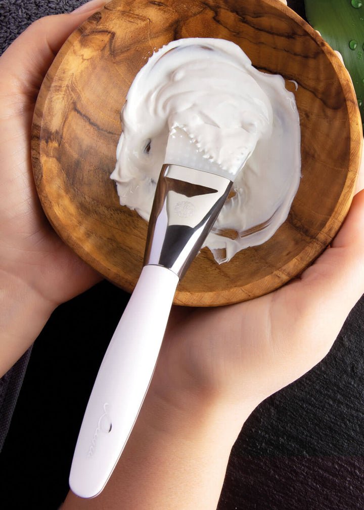 DUO MASK Brush by Luvia Care Germany - Dual-Sided Applicator for Skincare