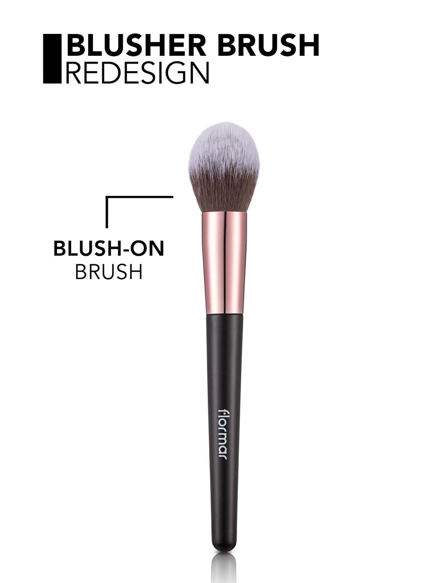 Flormar Blusher Brush – Professional Soft Bristles for Flawless Finish
