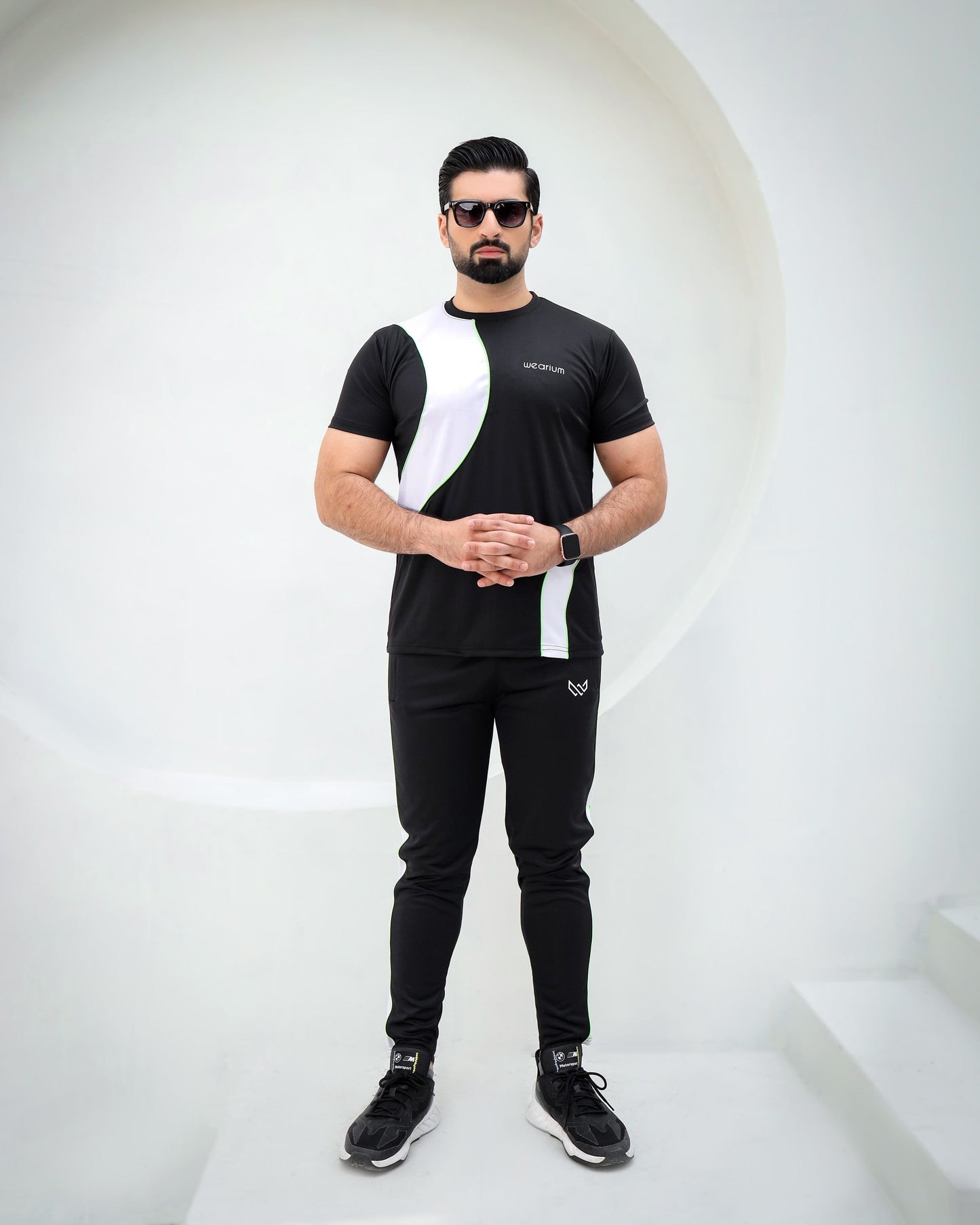 EliteFit - Black/White Twinset