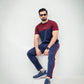 Supreme - Navy/Burgundy Twinset
