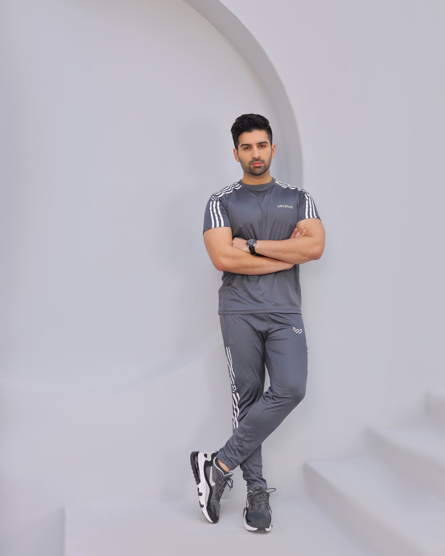 Wear The Will - Grey Tracksuit