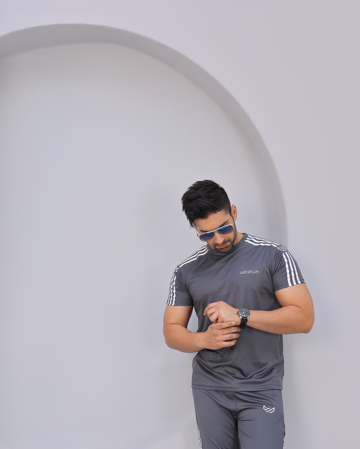 Wear The Will - Grey Tracksuit