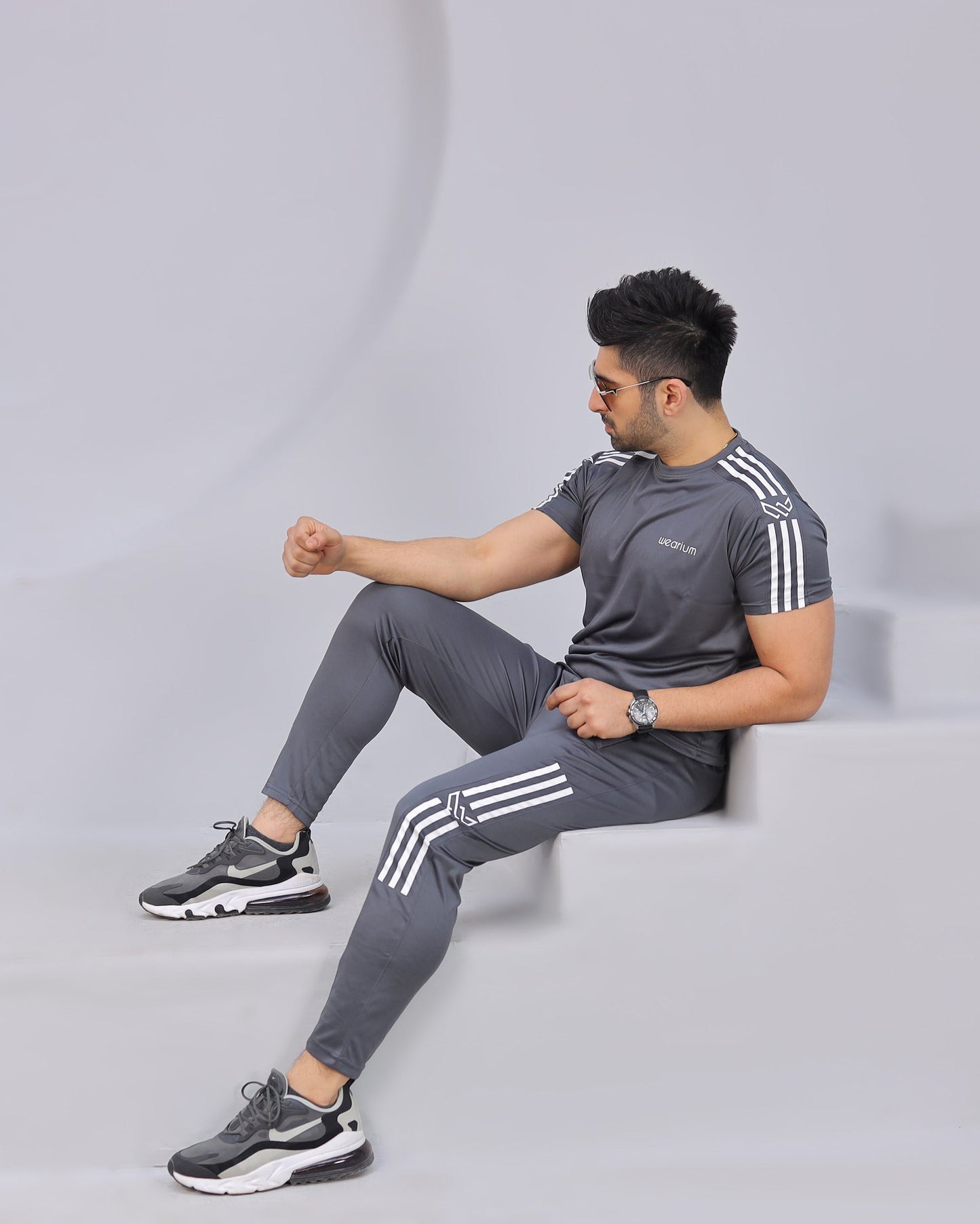 Wear The Will - Grey Tracksuit