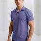 Imported Waffle Weave - Zinc Polo