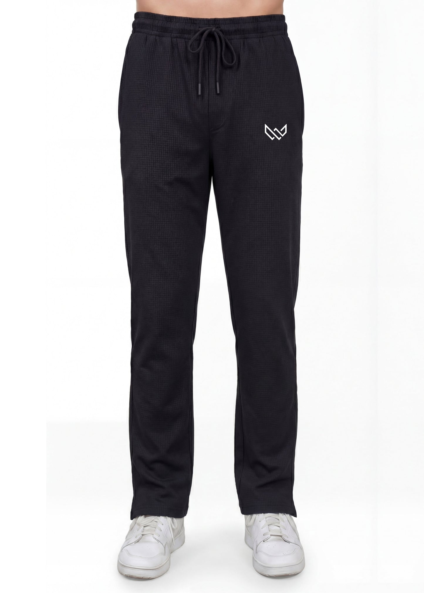 Rib-Stop Stretch Trouser - Black