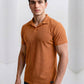 Imported Waffle Weave - Teal Polo