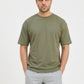 W Prime Oversized Tee - Sage Green 100% Cotton