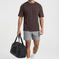 W Prime Oversized Tee - Brown 100% Cotton
