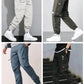Pack of 4 Flap Button Pocket Cargo Pant / Trouser.