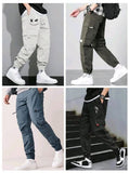 Pack of 4 Flap Button Pocket Cargo Pant / Trouser.