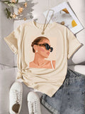 "Chic Summer Essentials: Cotton Tees For Women"
