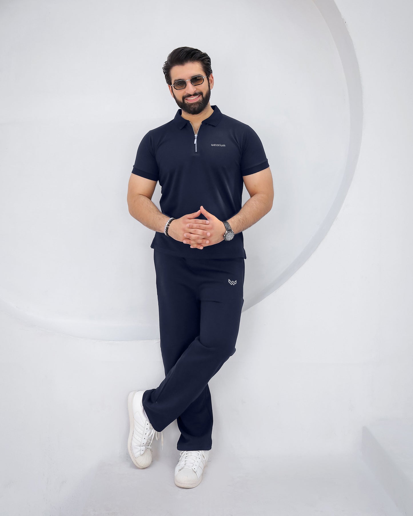 Navy Seal - Premium Cotton Polo Twinset