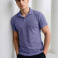 Imported Waffle Weave - Zinc Polo