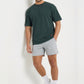 W Prime Oversized Tee - Dk Green 100% Cotton