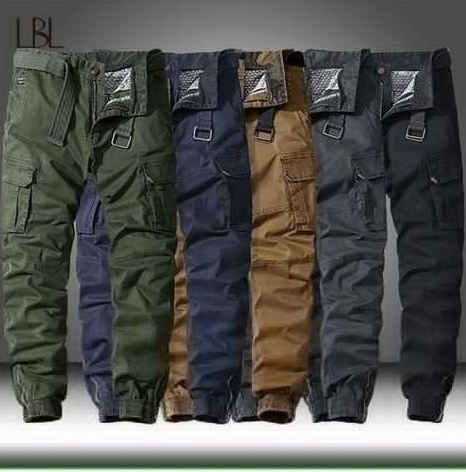 Pack of 3 Cargo Pants for Men - Trendy, Breathable & Durable