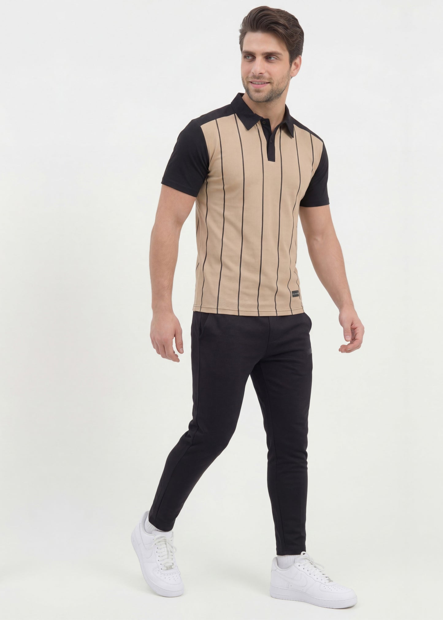 City Stripe Tan - Dri-Fit Tracksuit