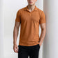 Imported Waffle Weave - Teal Polo