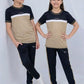Tan Trimmed 5 Thread - Kids Dri-Fit