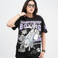 Bugs Bunny Graphic Drop Shoulder Oversized T-shirt