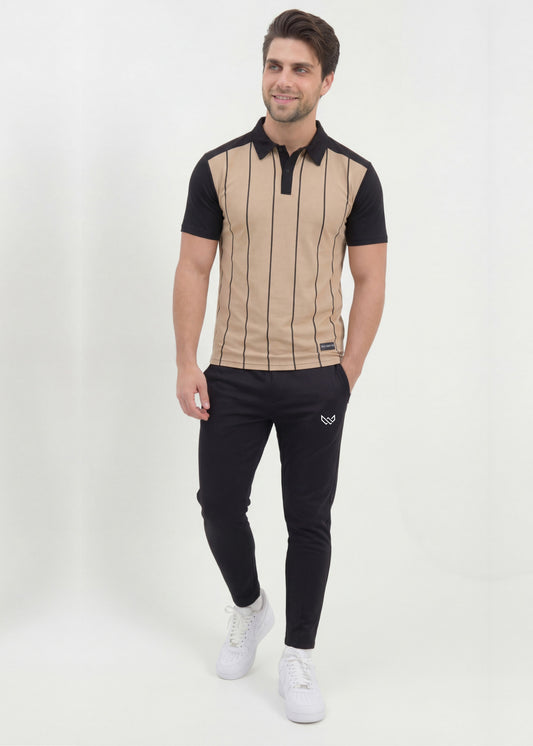 City Stripe Tan - Dri-Fit Tracksuit
