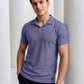 Imported Waffle Weave - Zinc Polo