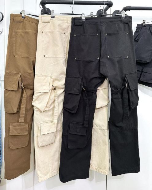 Pack of 3 Cargo Pants for Men - Trendy, Breathable & Durable 787
