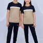 Tan Trimmed 5 Thread - Kids Dri-Fit