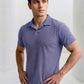 Imported Waffle Weave - Zinc Polo