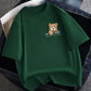 Baby Bear Graphic Drop Shoulder Oversized T-shirt