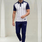 City Stripe Navy - Dri-Fit Tracksuit
