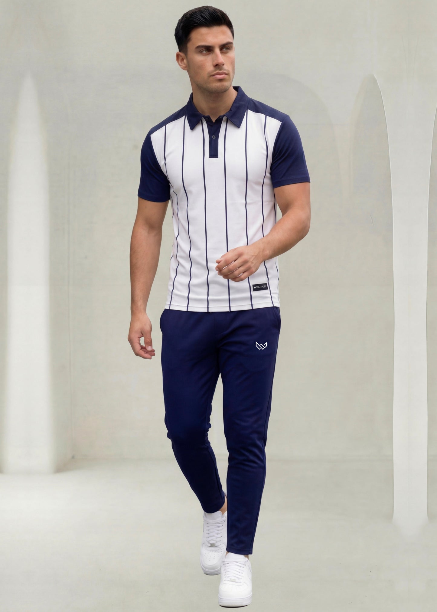 City Stripe Navy - Dri-Fit Tracksuit