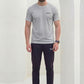 Imported Mesh Grid - Silver Grey Tracksuit