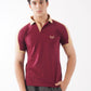 Maroon Elegance Polo