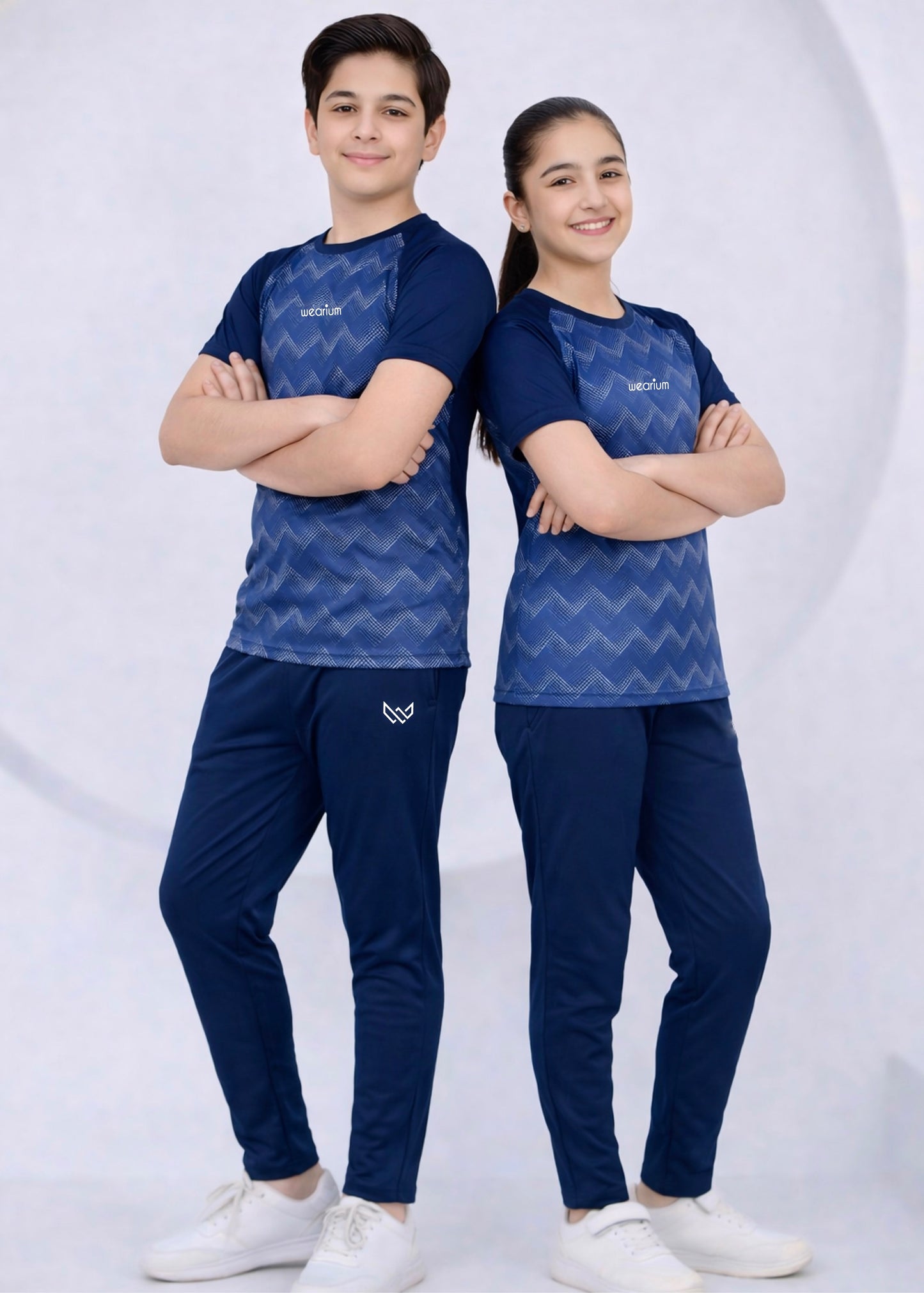 Navy Gradient - Kids Dri-Fit