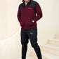 Active Streetwear Winter - Burgundy/Black