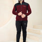 Active Streetwear Winter - Burgundy/Black