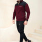 Active Streetwear Winter - Burgundy/Black