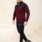 Active Streetwear Winter - Burgundy/Black