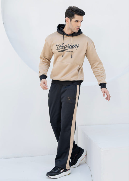 Trademark 3.0 - Tan/Black DropShoulders TS
