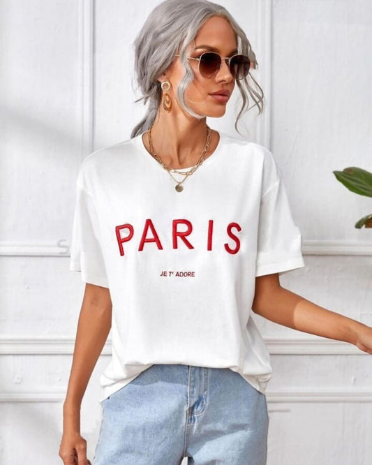 "Chic Summer Essentials: Cotton Tees for Women"