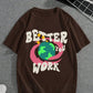 "Versatile Comfort: Women's Oversized Tee"