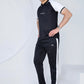 Black White Split - Dri-Fit Polo Twinset