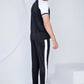 Black White Split - Dri-Fit Polo Twinset