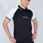 Black White Split - Dri-Fit Polo Twinset