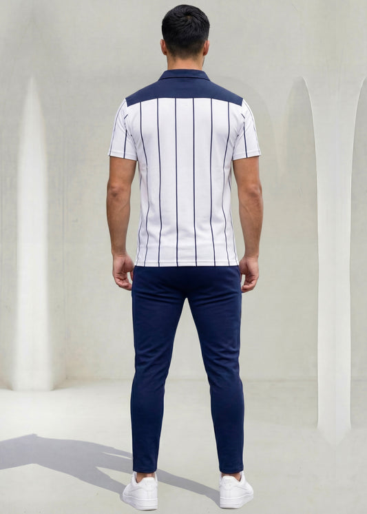 City Stripe Navy - Dri-Fit Tracksuit