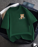 Baby Bear Graphic Drop Shoulder Oversized T-shirt