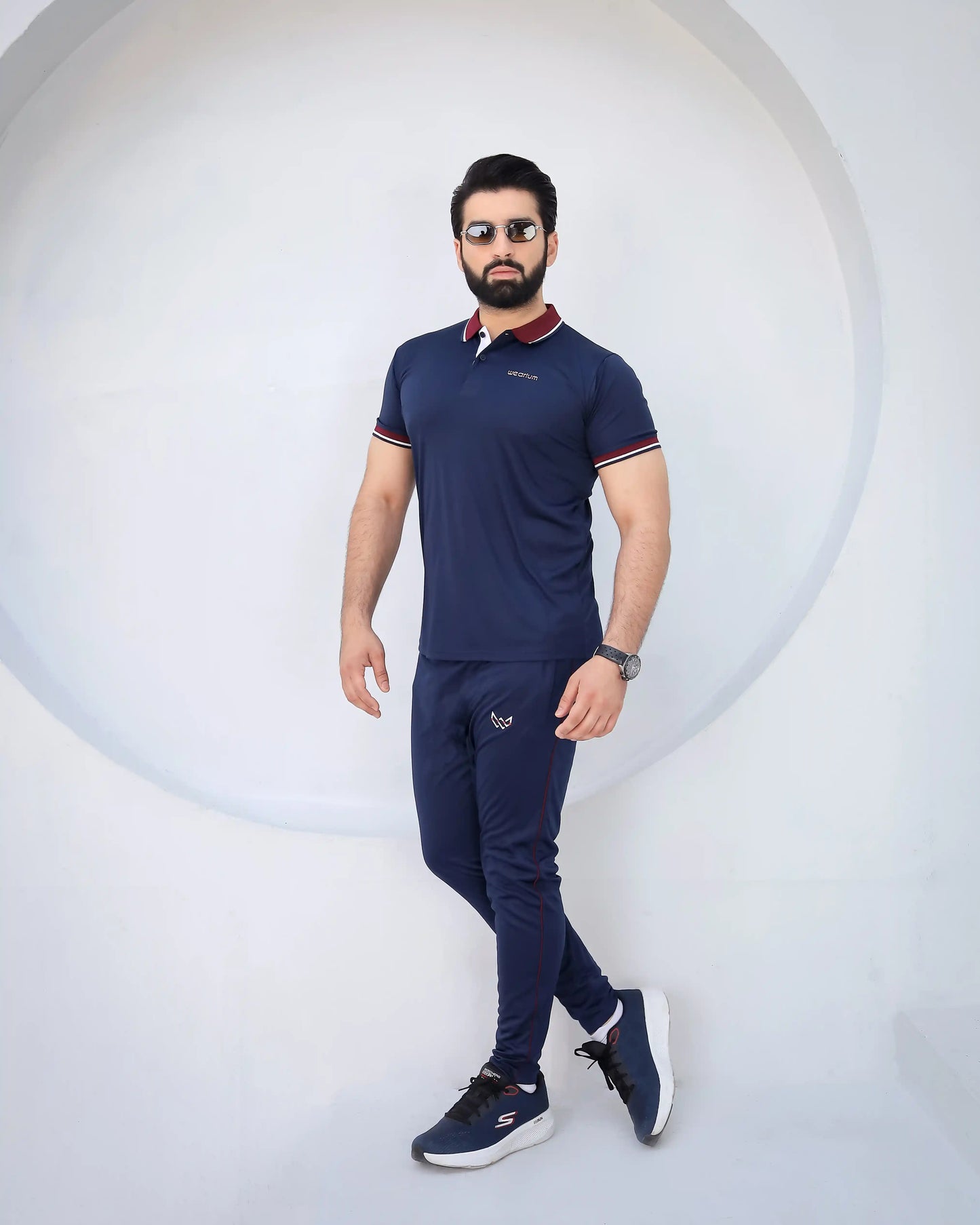 Navy Boss - Dri-Fit Polo Twinset