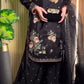 Black Traditional Eid Dress 3Pcs Stitched