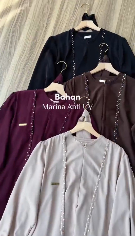 Pack of 4 Abaya With Scarf korean nida Stuff