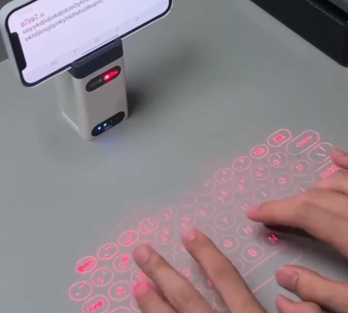 SMART LASER KEY BOARD FOR MOBILE